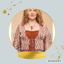 Load image into Gallery viewer, Eco : Mixed Print Duster / Robe
