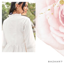 Load image into Gallery viewer, Eco White Cotton Dress
