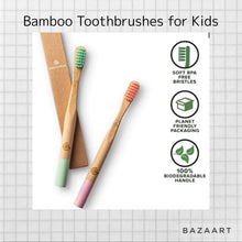 Load image into Gallery viewer, Home : Bamboo Toothbrushes for Kiddos
