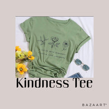 Load image into Gallery viewer, Eco Green Kindness Tee
