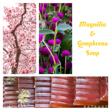 Load image into Gallery viewer, Body: Verão Magnólia &amp; Gomphrena Bud Vegan Soap

