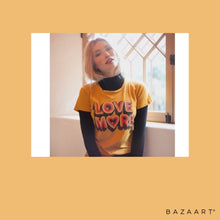 Load image into Gallery viewer, Eco Yellow Love Tee
